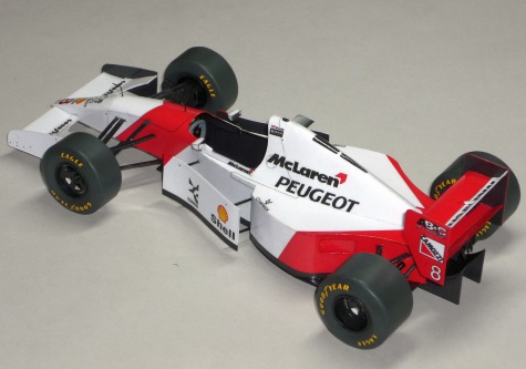 McLaren MP4/9 - Martin Brundle - GP Francie 1994 McLaren MP4/9 - Martin Brundle - GP Francie 1994