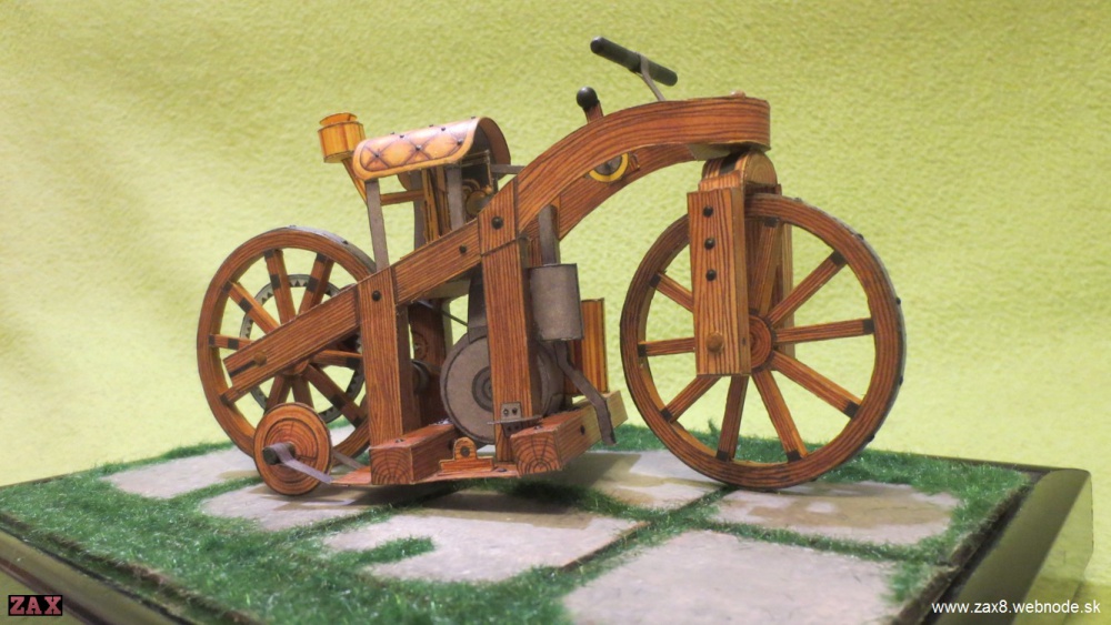 Daimler Reitwagen (Plná velikost v novém okně) Daimler Reitwagen