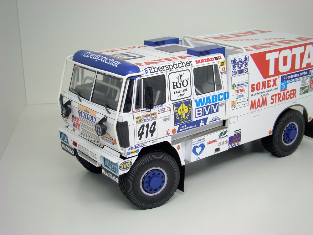 Tatra 815 HAS Dakar 1998 (Plná velikost v novém okně) Tatra 815 HAS Dakar 1998