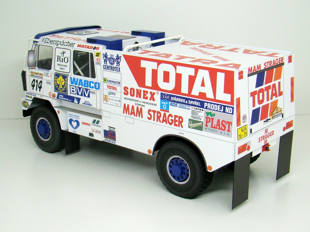 Tatra 815 HAS Dakar 1998 (Plná velikost v novém okně) Tatra 815 HAS Dakar 1998