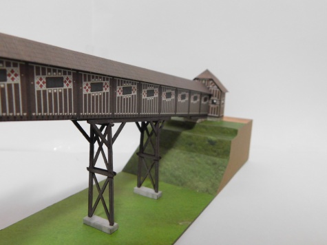 Dřevěný krytý most - Nové Město nad Metují Dřevěný krytý most - Nové Město nad Metují