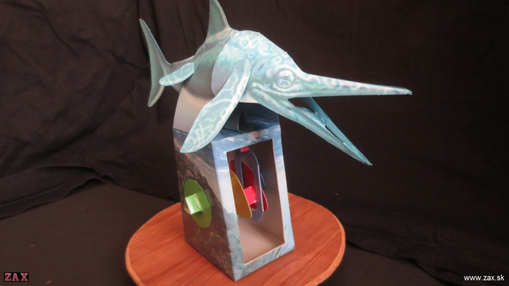 ICHTHYOSAURUS (Plná velikost v novém okně) ICHTHYOSAURUS