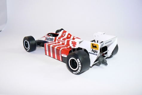 TOLEMAN TG184, Ayrton Senna - GP Portugal 1984 TOLEMAN TG184, Ayrton Senna - GP Portugal 1984