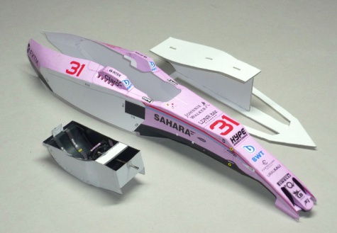 Force India VJM 10 - GP panělska - 2017 Force India VJM 10 - GP panělska - 2017