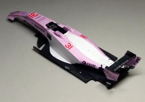 Force India VJM 10 - GP panělska - 2017 Force India VJM 10 - GP panělska - 2017