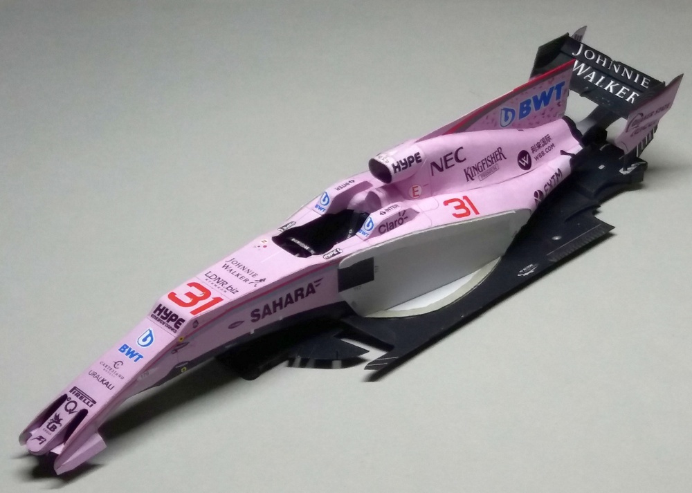 Force India VJM 10 - GP panělska - 2017 (Plná velikost v novém okně) Force India VJM 10 - GP panělska - 2017