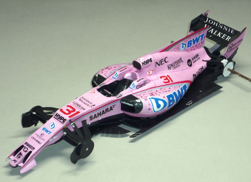 Force India VJM 10 - GP panělska - 2017 (Plná velikost v novém okně) Force India VJM 10 - GP panělska - 2017
