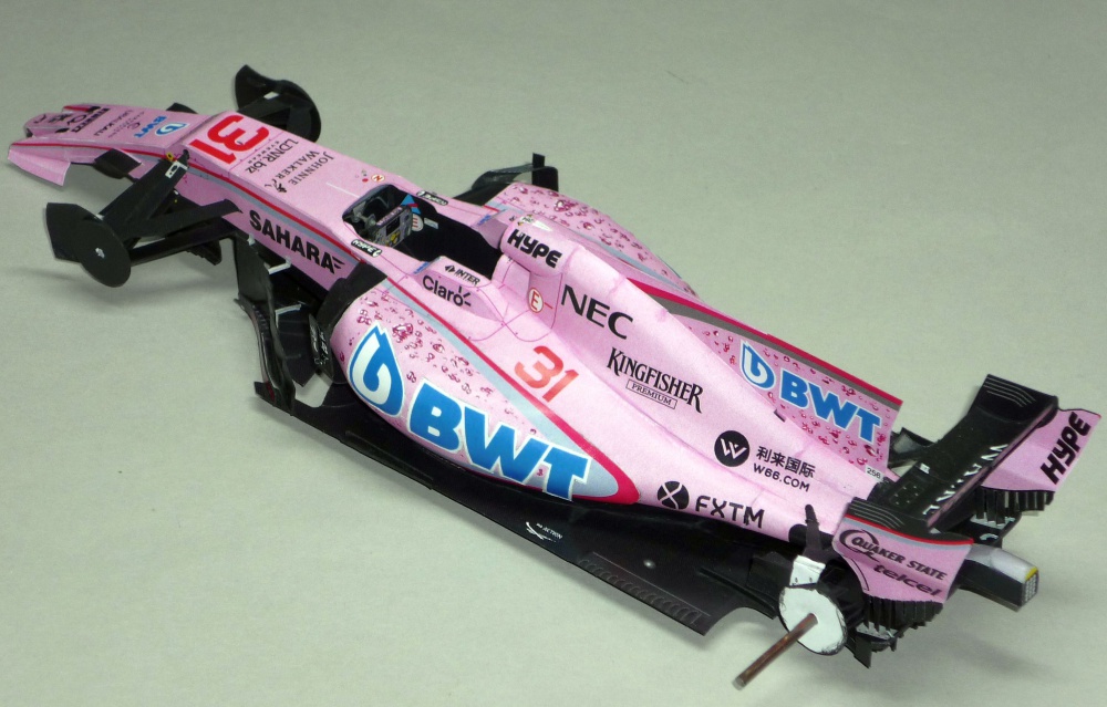 Force India VJM 10 - GP panělska - 2017 (Plná velikost v novém okně) Force India VJM 10 - GP panělska - 2017