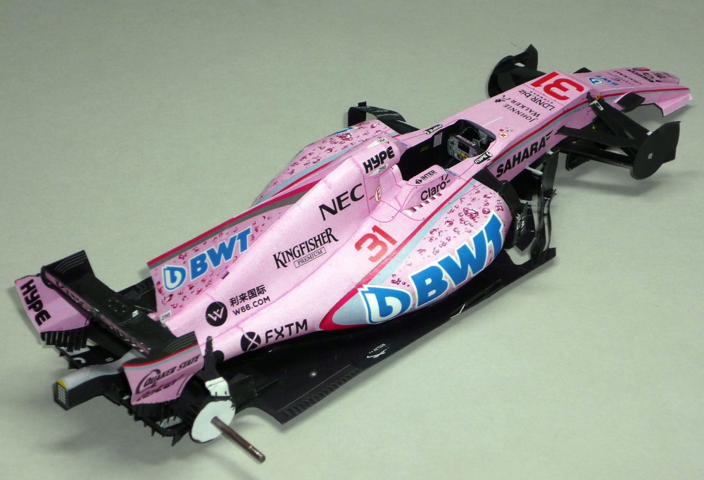 Force India VJM 10 - GP panělska - 2017 (Plná velikost v novém okně) Force India VJM 10 - GP panělska - 2017