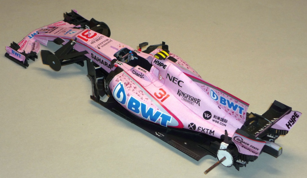 Force India VJM 10 - GP panělska - 2017 (Plná velikost v novém okně) Force India VJM 10 - GP panělska - 2017