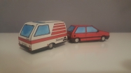 Fiat Uno s karavanem