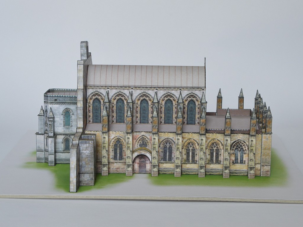 Rosslyn Chapel (Plná velikost v novém okně) Rosslyn Chapel