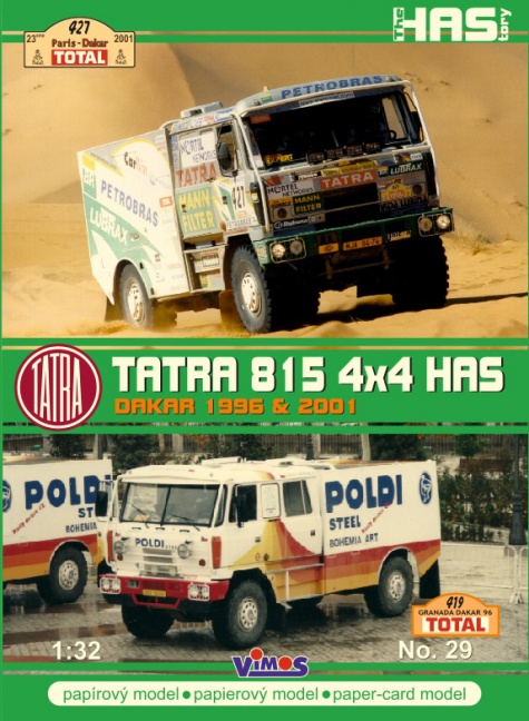 Tatra 815 4x4 HAS - vydání Tatra 815 4x4 HAS - vydání