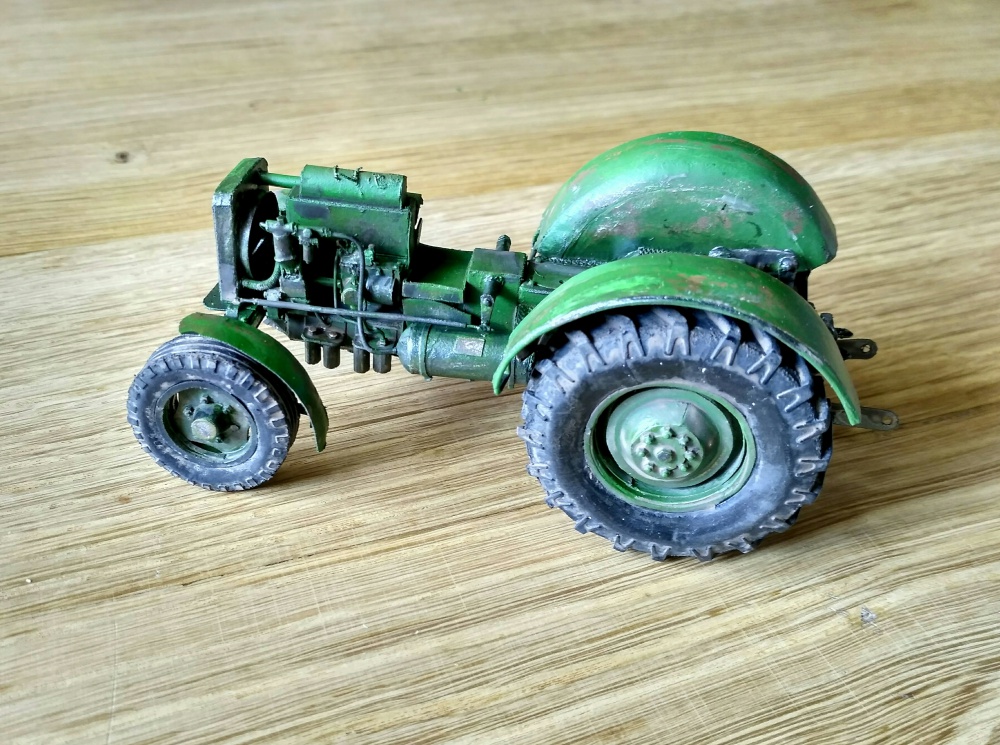 Zetor 50 Super, vyorávač brambor Tec (Plná velikost v novém okně) Zetor 50 Super, vyorávač brambor Tec