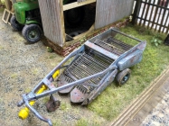 Zetor 50 Super, vyor�va� brambor Tec