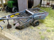 Zetor 50 Super, vyor�va� brambor Tec