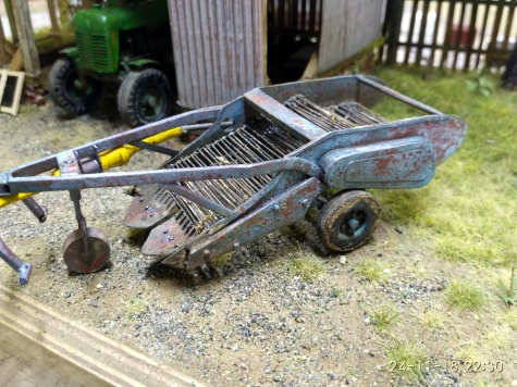 Zetor 50 Super, vyorávač brambor Tec Zetor 50 Super, vyorávač brambor Tec
