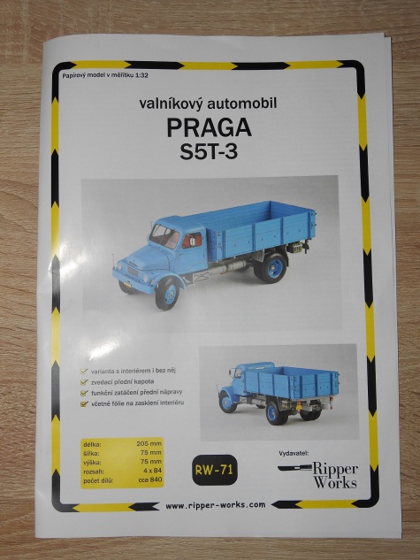Praga S5T-3 / Ripper Works / 1:32 Praga S5T-3 / Ripper Works / 1:32