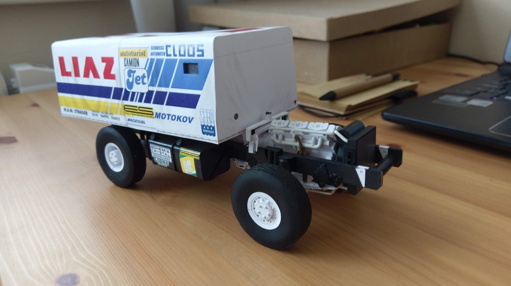 Liaz 111.154 D Dakar 88 (Plná velikost v novém okně) Liaz 111.154 D Dakar 88