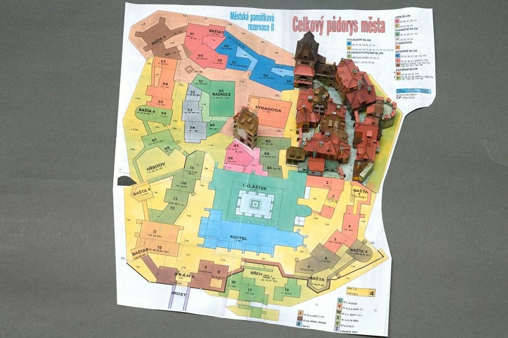 Městská památková rezervace 1:280 (Plná velikost v novém okně) Městská památková rezervace 1:280