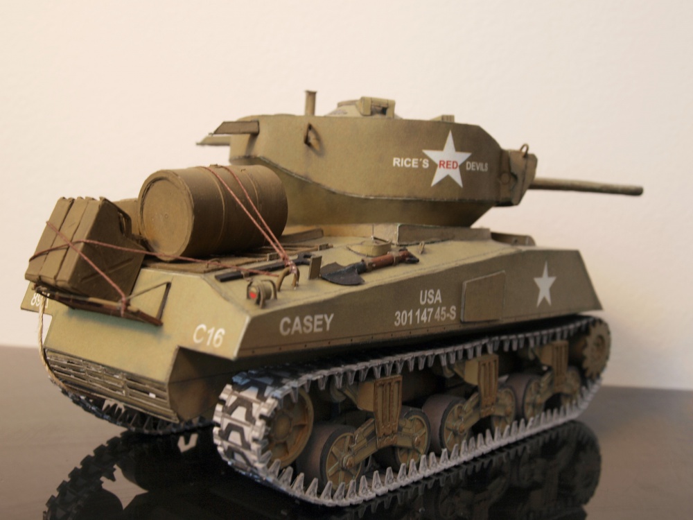 Sherman M4A3E2 Jumbo (Plná velikost v novém okně) Sherman M4A3E2 Jumbo