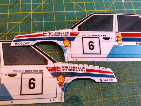 Škoda Favorit Rallye Bohemia Sibera Gross 1990 Škoda Favorit Rallye Bohemia Sibera Gross 1990