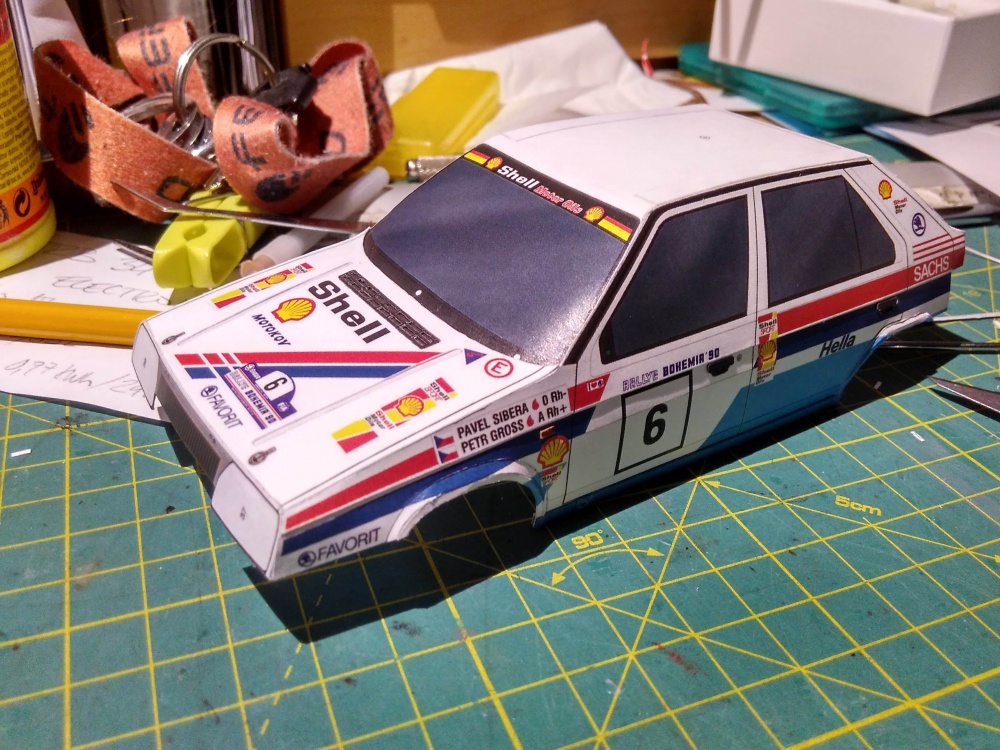 koda Favorit Rallye Bohemia Sibera Gross 1990 (Plná velikost v novém okně) koda Favorit Rallye Bohemia Sibera Gross 1990