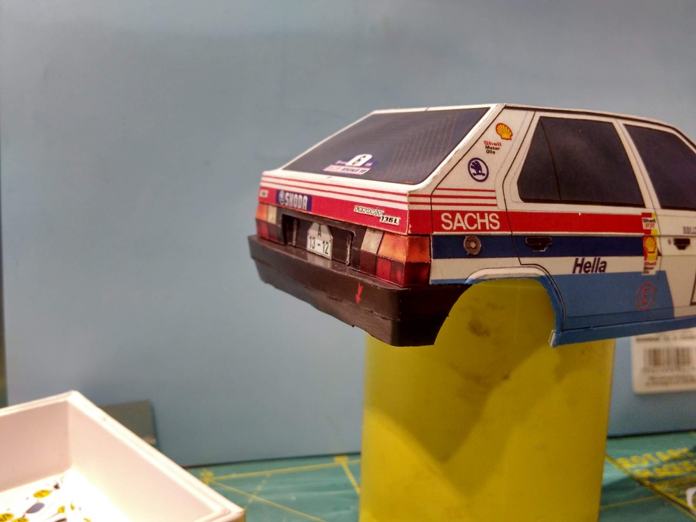 �koda Favorit Rallye Bohemia Sibera Gross 1990