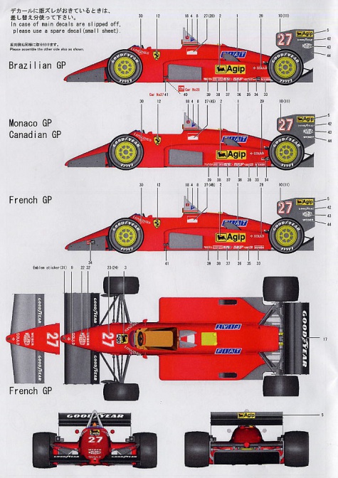 Ferrari 156/85 tipo 635 1985 Ferrari 156/85 tipo 635 1985