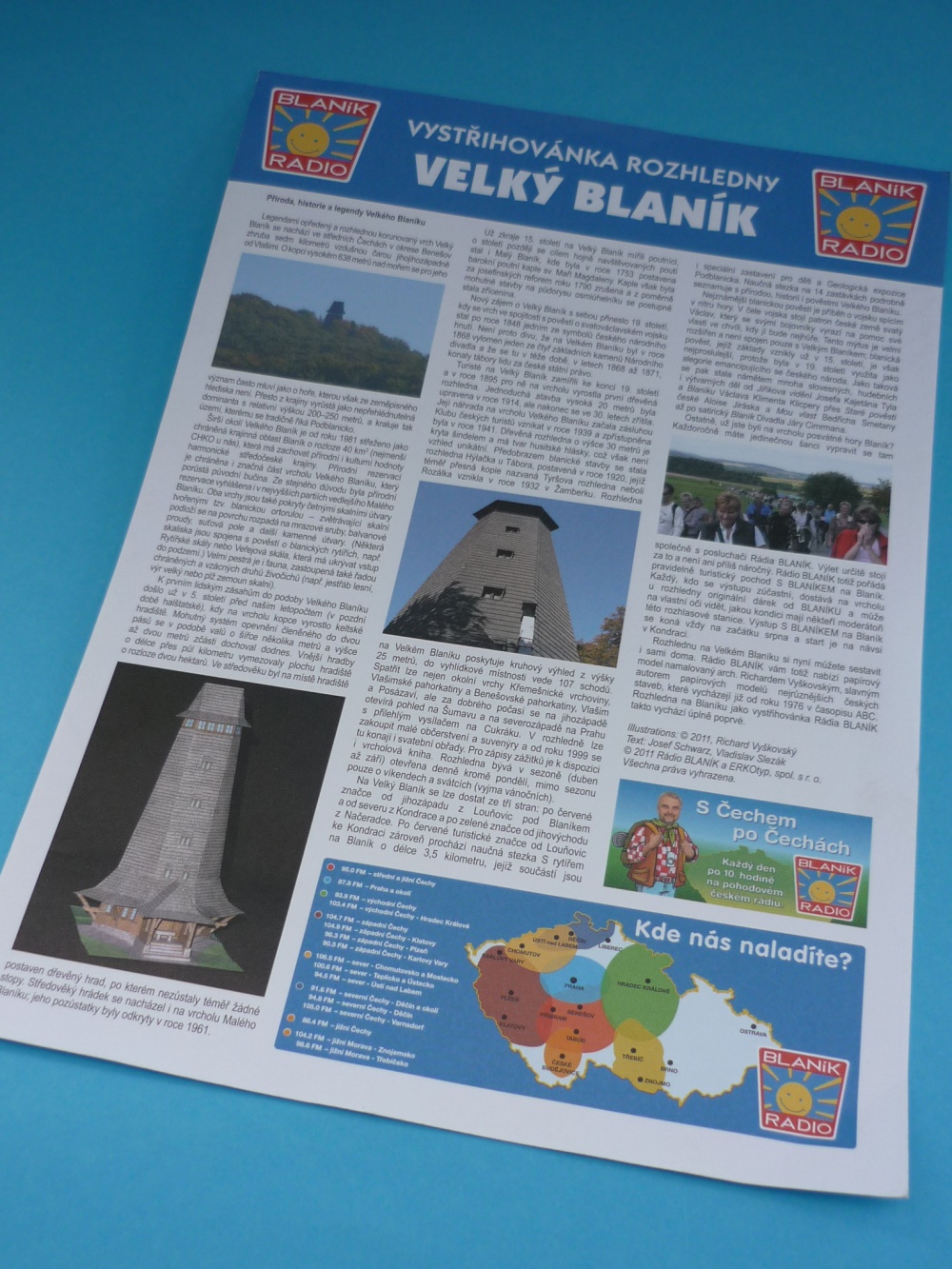 rozhledna Velký Blaník (Plná velikost v novém okně) rozhledna Velký Blaník
