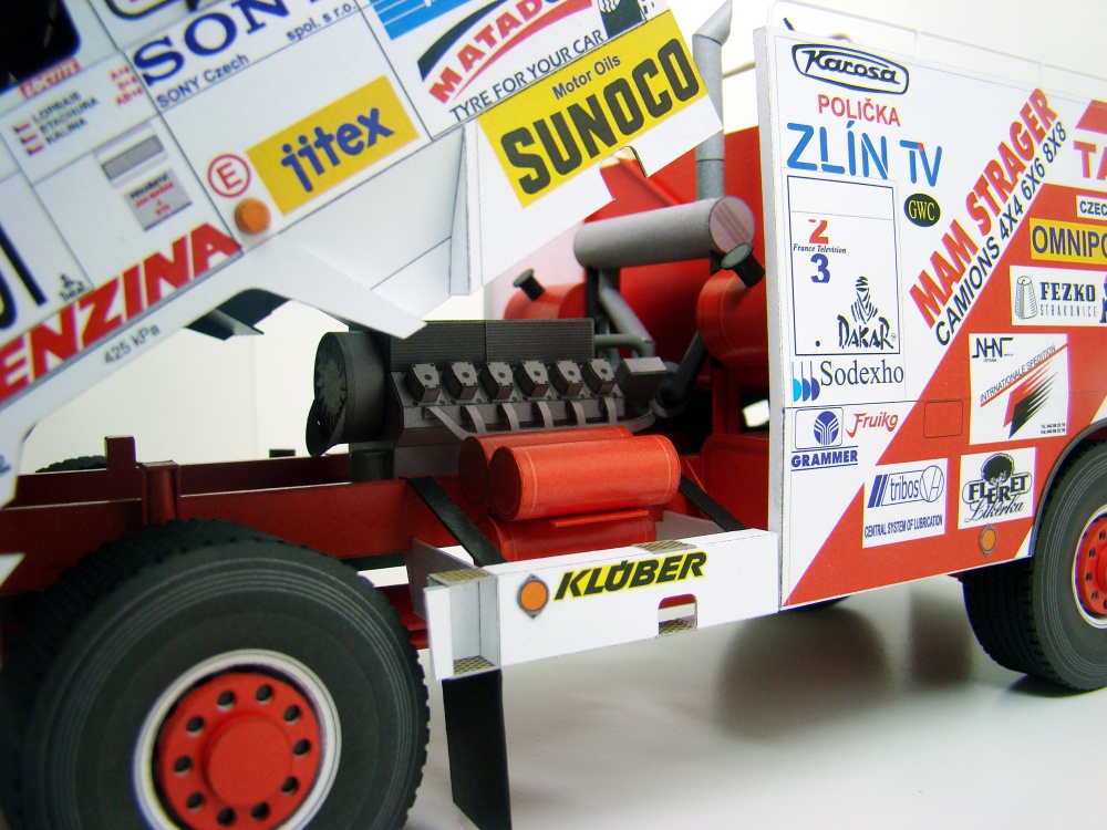 Tatra 815 HAS Dakar 1994 (Plná velikost v novém okně) Tatra 815 HAS Dakar 1994