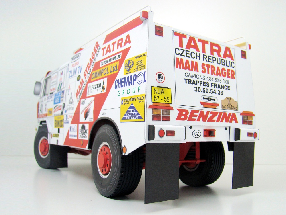 Tatra 815 HAS Dakar 1994 (Plná velikost v novém okně) Tatra 815 HAS Dakar 1994