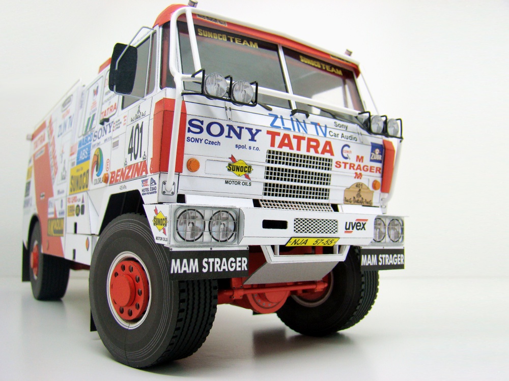 Tatra 815 HAS Dakar 1994 (Plná velikost v novém okně) Tatra 815 HAS Dakar 1994