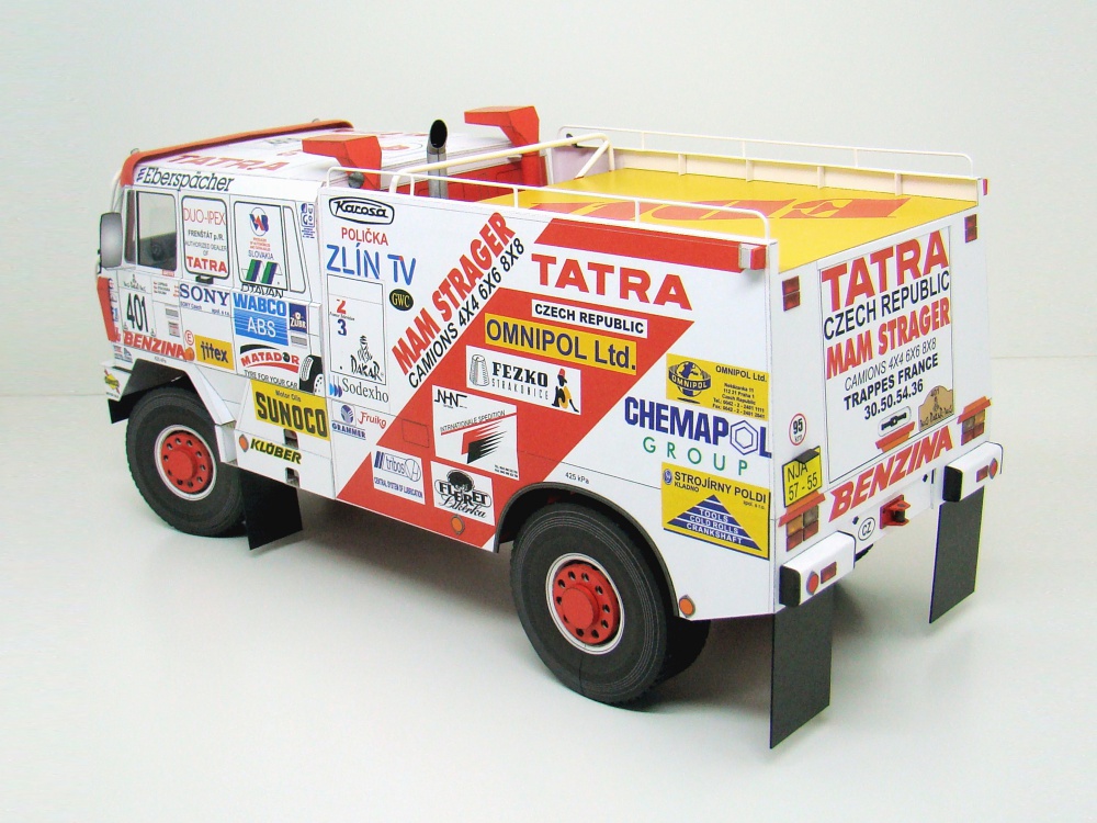 Tatra 815 HAS Dakar 1994 (Plná velikost v novém okně) Tatra 815 HAS Dakar 1994