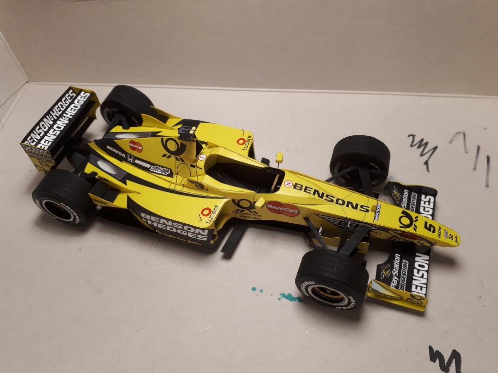 Jordan EJ10 - Frentzen - společný model (Plná velikost v novém okně) Jordan EJ10 - Frentzen - společný model