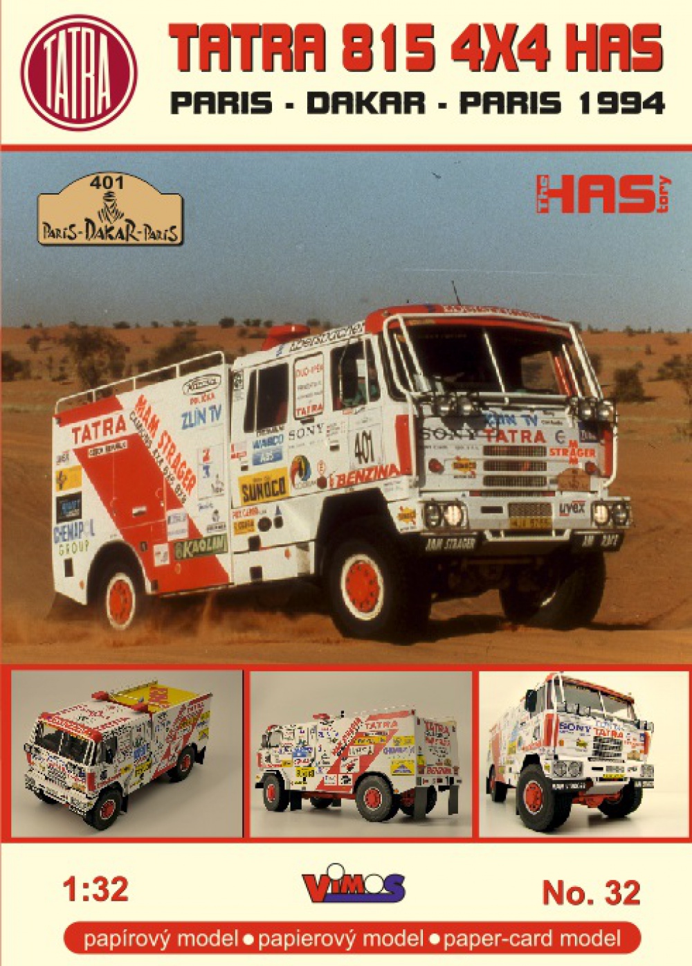 Tatra 815 Dakar 1994 (Pln� velikost v nov�m okn�) Tatra 815 Dakar 1994