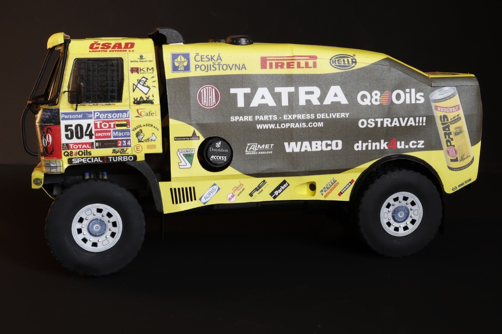 Tatra 815-2Z0 R45, Dakar 2011 / Spidamodels (Plná velikost v novém okně) Tatra 815-2Z0 R45, Dakar 2011 / Spidamodels