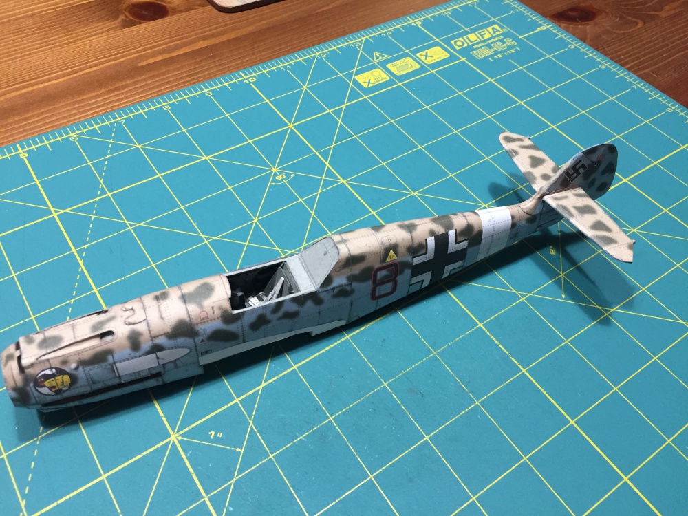 Messerschmitt Bf 109E-7 Trop (Plná velikost v novém okně) Messerschmitt Bf 109E-7 Trop