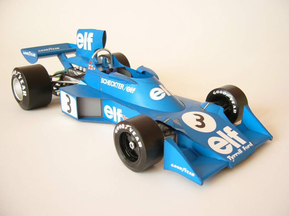 Tyrrell 007, 1974 (Plná velikost v novém okně) Tyrrell 007, 1974