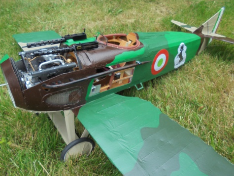 SPAD XIII - Francesco Baracca 91a Sqadriglia, Itálie, červen 1918 SPAD XIII - Francesco Baracca 91a Sqadriglia, Itálie, červen 1918