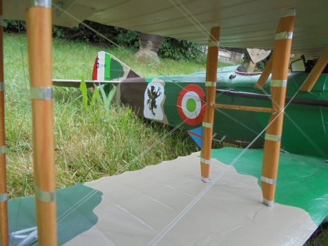 SPAD XIII - Francesco Baracca 91a Sqadriglia, Itálie, červen 1918 SPAD XIII - Francesco Baracca 91a Sqadriglia, Itálie, červen 1918