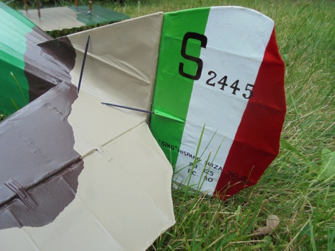 SPAD XIII - Francesco Baracca 91a Sqadriglia, Itálie, červen 1918 SPAD XIII - Francesco Baracca 91a Sqadriglia, Itálie, červen 1918