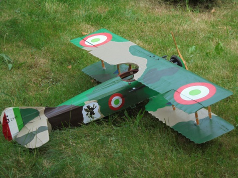 SPAD XIII - Francesco Baracca 91a Sqadriglia, Itálie, červen 1918 SPAD XIII - Francesco Baracca 91a Sqadriglia, Itálie, červen 1918