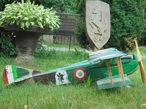 SPAD XIII - Francesco Baracca 91a Sqadriglia, Itálie, červen 1918 SPAD XIII - Francesco Baracca 91a Sqadriglia, Itálie, červen 1918