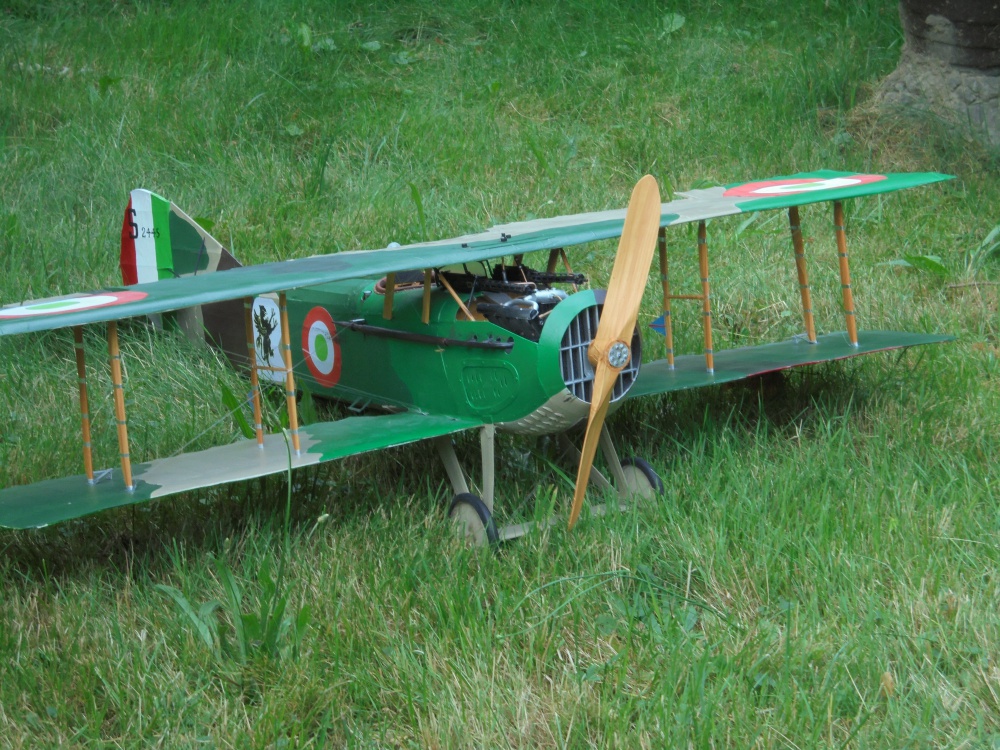 SPAD XIII - Francesco Baracca 91a Sqadriglia, Itálie, červen 1918 (Plná velikost v novém okně) SPAD XIII - Francesco Baracca 91a Sqadriglia, Itálie, červen 1918