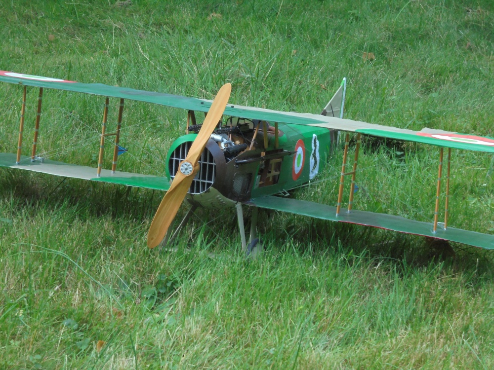 SPAD XIII - Francesco Baracca 91a Sqadriglia, Itálie, červen 1918 (Plná velikost v novém okně) SPAD XIII - Francesco Baracca 91a Sqadriglia, Itálie, červen 1918