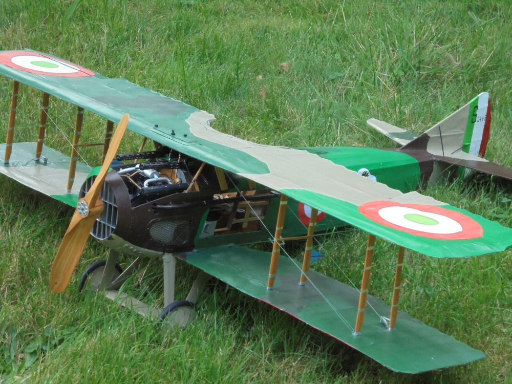 SPAD XIII - Francesco Baracca 91a Sqadriglia, Itálie, červen 1918 (Plná velikost v novém okně) SPAD XIII - Francesco Baracca 91a Sqadriglia, Itálie, červen 1918
