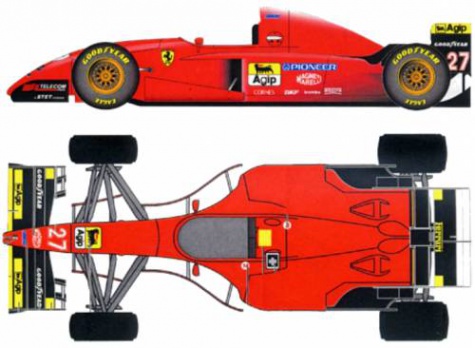 Ferrari 412 T2 1995 Ferrari 412 T2 1995