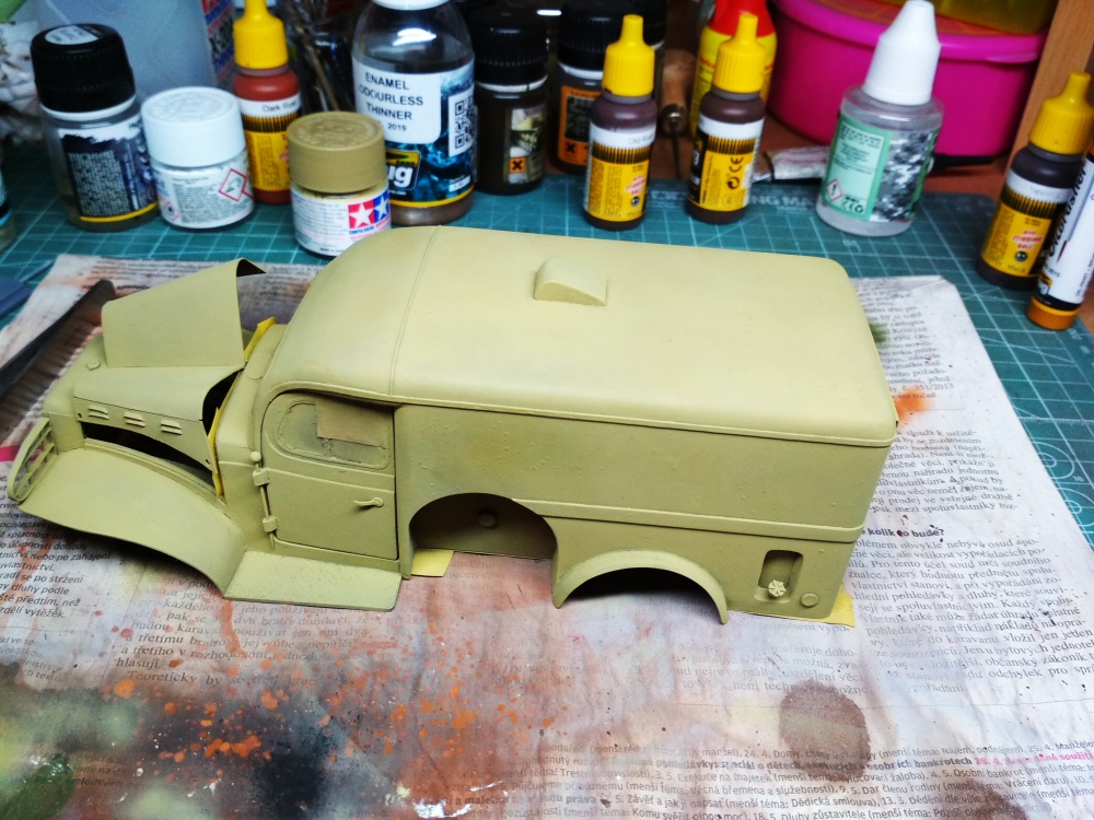 Dodge WC 54 ambulance (Plná velikost v novém okně) Dodge WC 54 ambulance
