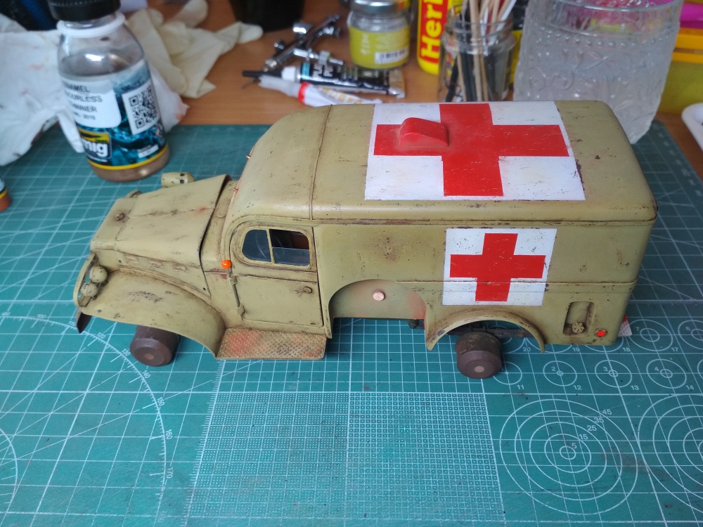 Dodge WC 54 ambulance (Plná velikost v novém okně) Dodge WC 54 ambulance